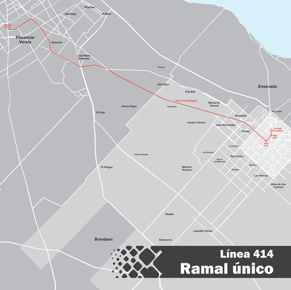 línea 414 a florencio varela